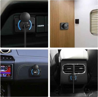 Bus USB Charger 12v 24v QC3.0 Tri Color LED RV USB Charging Station
