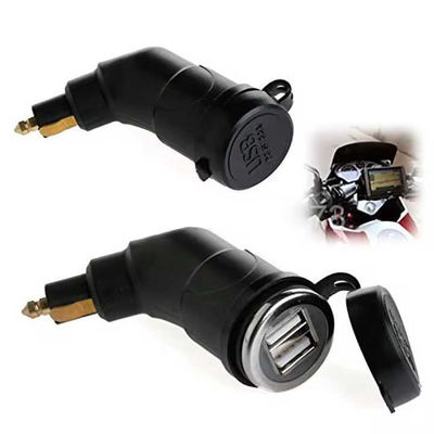 16 Watt 5V 3.3A Dual USB Motorcycle Charger Waterproof Dustproof