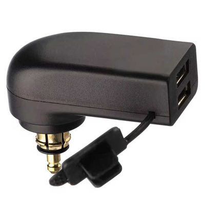 24W DC 5V/4.8A Dual USB QC Motorcycle Usb Adapter Bike Usb Mobile Charger