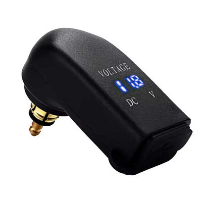 Double QC2.0 Motorcycle Usb Fast Charger 5V/2.4A ABS PC 12-24V Voltage Monitoring
