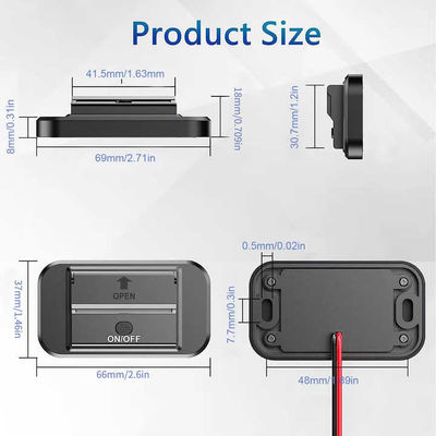 36W QC3.0 RV USB Charging Outlet Dual Port ON OFF Button Two Pins Connection