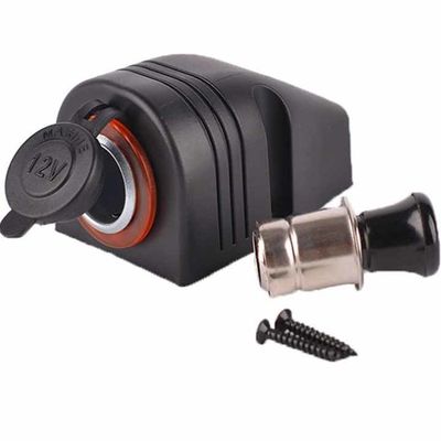 Universal 12V 24V Cigarette Lighter Socket Replacement Mobil Kapal RV Perahu Premium Charging