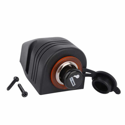 Universal 12V 24V Cigarette Lighter Socket Replacement Mobil Kapal RV Perahu Premium Charging