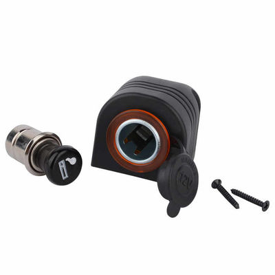 Universal 12V 24V Cigarette Lighter Socket Replacement Mobil Kapal RV Perahu Premium Charging