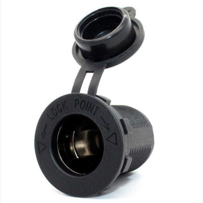 Two Pins Car Cigarette Lighter Power Outlet Waterproof 12-24v Cigarette Lighter Socket