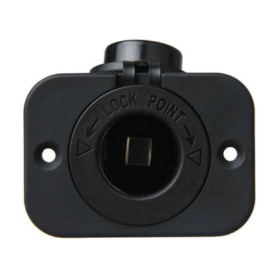 Durable Compact 12-24V Cigarette Lighter Car Socket High Power Output
