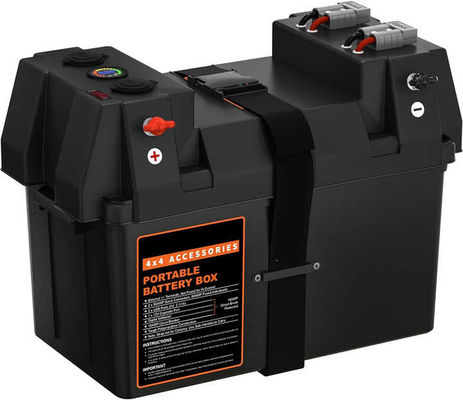 Trolling Motor Smart Battery Box Power Center With USB And DC Ports Weather Resistant