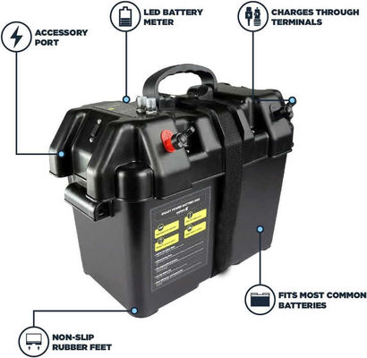 12V Trolling Motor Smart Battery Box Power Center 23M1000401 For Marine