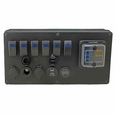 IP65 12V Control Box 4x4 Offroad Upgrade Caravan Power Box Electric 4 Way