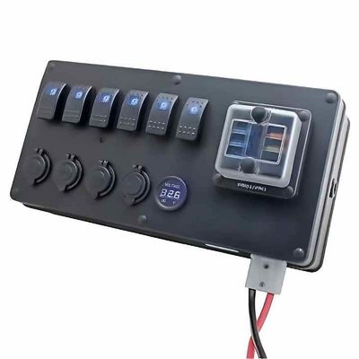 IP65 12V Control Box 4x4 Offroad Upgrade Caravan Power Box Electric 4 Way