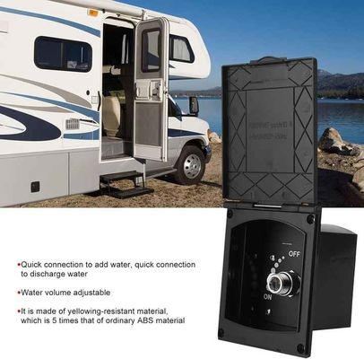 1/2in RV Outdoor Shower Box W/ Inlet-Outlet Ports No Hose / Head Leak Proof