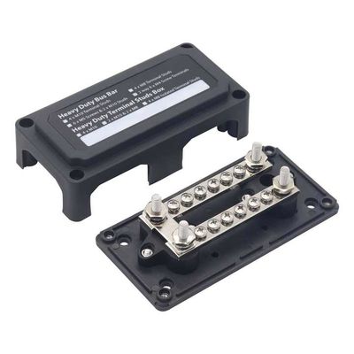 100A Heavy Duty Power Distribution Bus Bar For Marine / Auto / RV Systems