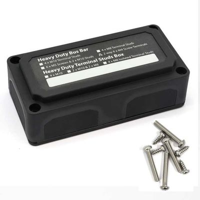 100A Heavy Duty Power Distribution Bus Bar For Marine / Auto / RV Systems