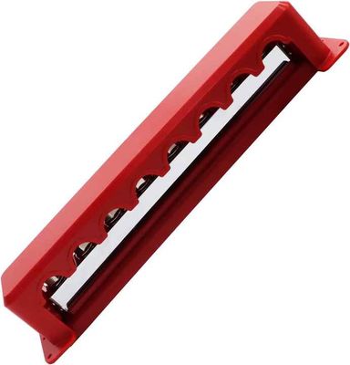 600A 300VAC/48VDC 8 Way Power Distribution Terminal Bus Bar Heavy Duty