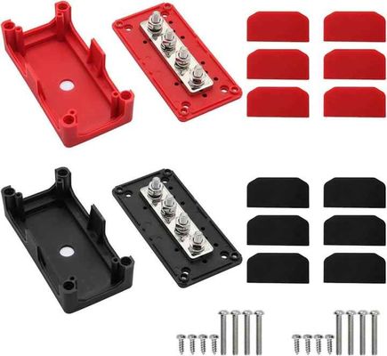 Marine / Auto / RV Battery Power Distribution Terminal Bus Bar 300A Compact
