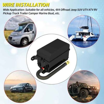 12V Fuse Automotive Block Waterproof 6 Relay 6 ATC/ATO Fuse