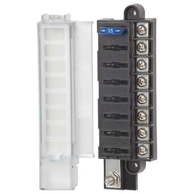 M4 Screw 8 Circuit Fuse Block Marine Fuse Terminal Block 5.75W 1.28H 100Amps