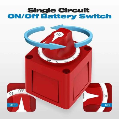 6006 M Series 300A 48V Marine Battery Switch Disconnect ON Off With Knob