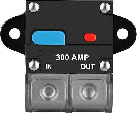 100A 200A 300A Auto Reset Resettable Circuit Breaker 12V/24V For Auto Truck