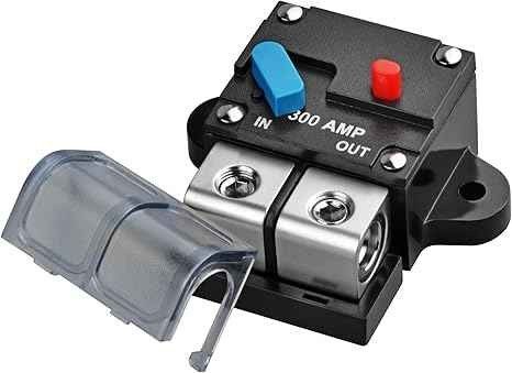 100A 200A 300A Auto Reset Resettable Circuit Breaker 12V/24V For Auto Truck