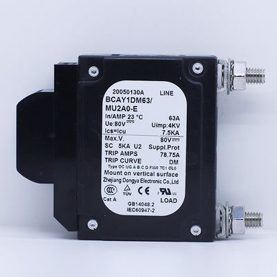 BC Series Plastic Hydraulic Electromagnetic Circuit Breaker 24V