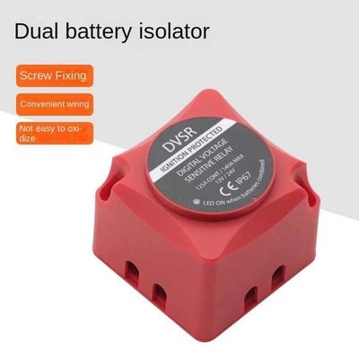 140A Dual Battery Isolator RV 12/24V Voltage Identification Low Voltage Cutoff