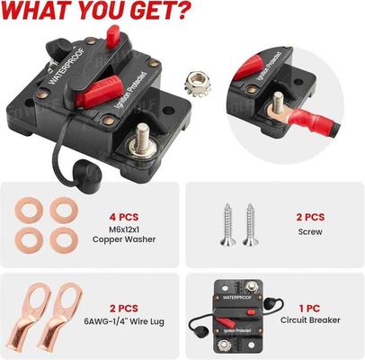40A DC12-48V Marine / Car Circuit Breaker Manual Reset Circuit Breaker