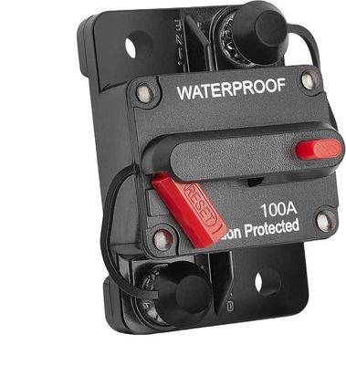 IP67 DC12-48V Waterproof Car Circuit Breaker 100A Dc Circuit Breaker