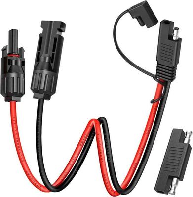 10AWG SAE Connector PV Solar Panel Extension Cable Wiring Harness For RV Battery