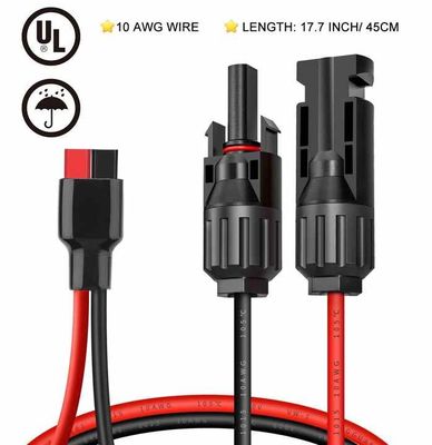 45cm 10AWG Solar Panel Kabel Connector Kit Untuk Goal Zero Yeti Power Station