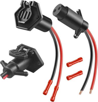 Minn Kota 12V Trolling Motor Power Plug Receptacle Marine Compatible