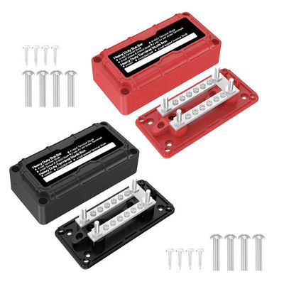 ซื้อ 12V 300A 4M6+12M4 สตูด การกระจายพลังงาน เทอร์มินัล บัสบาร์ เกรดเรือ การผลิตออนไลน์