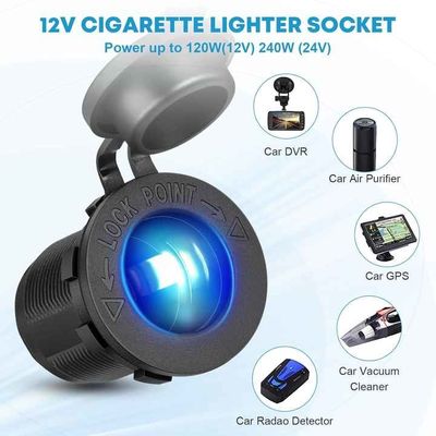 Professional Waterproof Car Charger QC3.0 PD 54W Car USB Charger