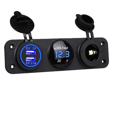 Reliable Dual QC2.0 15W USB Car Charger With Real Time Voltage Monitoring