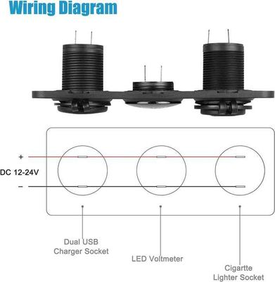 Reliable Dual QC2.0 15W USB Car Charger With Real Time Voltage Monitoring