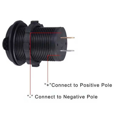 High Durability Three Colour Car LED Charger Socket 5V2.1A Dual Port Car Charger