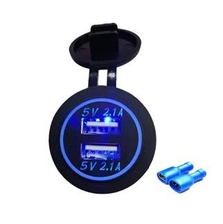 Buy 2 Pins Socket Standard and 12-24V DC Input USB Car Charger Type C Car Charger for Long-Lasting Performance online manufacture