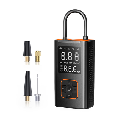 Buy Portable Air Compressor 4000 Mah 150PSI Cordless Air Pump 5X Faster Tire Inflator With Powerful Battery For Car Tires 5X Faster Portable online manufacture