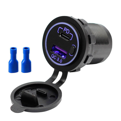 comprare Caricabatterie veloci per auto da 12 volt da 36W USB Adapter Apple Travel fabbricazione online