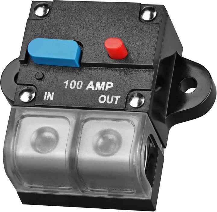 100A 200A 300A Auto Reset Resettable Circuit Breaker 12V/24V For Auto Truck